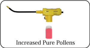 New pollen duster